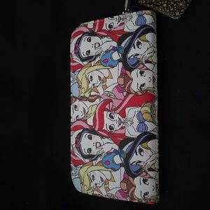 Loungefly Red and Blue Cartoon Wallet